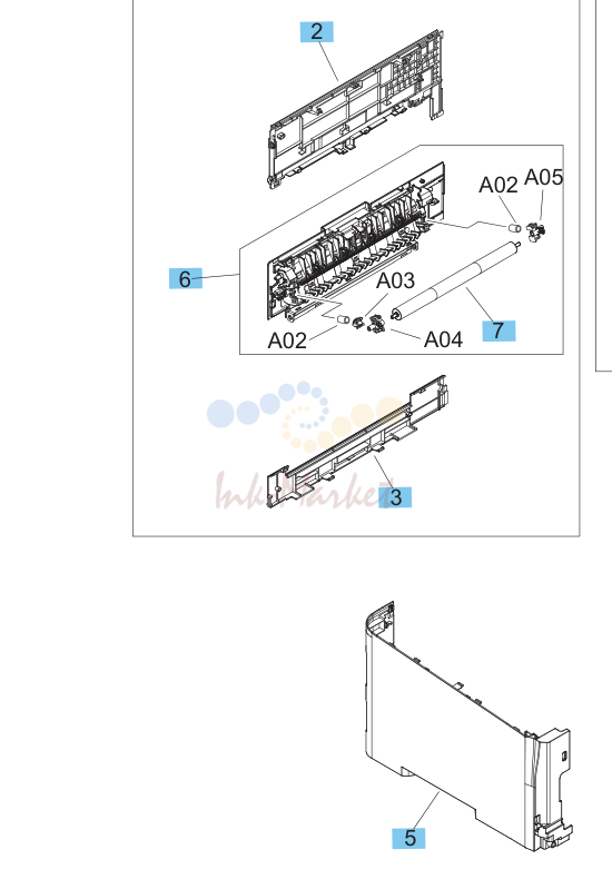 3. M274, M277 covers and control panel