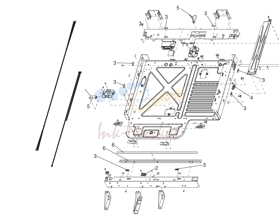 10. Scanner assembly base