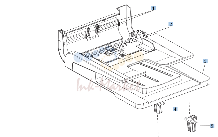 4. Document feeder assemblies