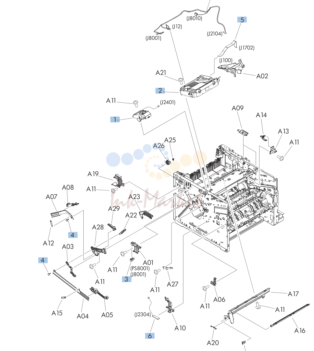 5. Internal assemblies (1 of 6)