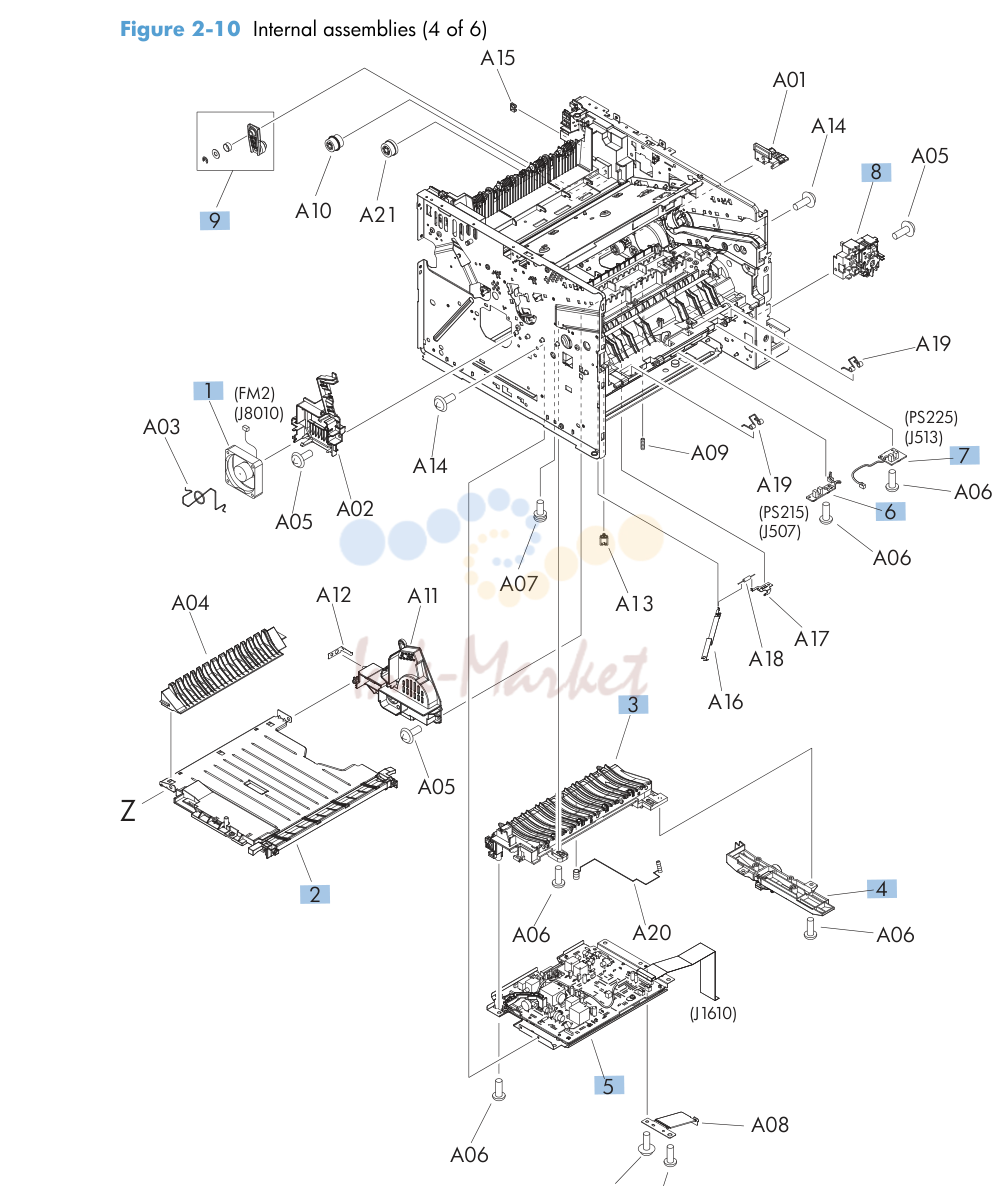7. Internal assemblies (4 of 6)