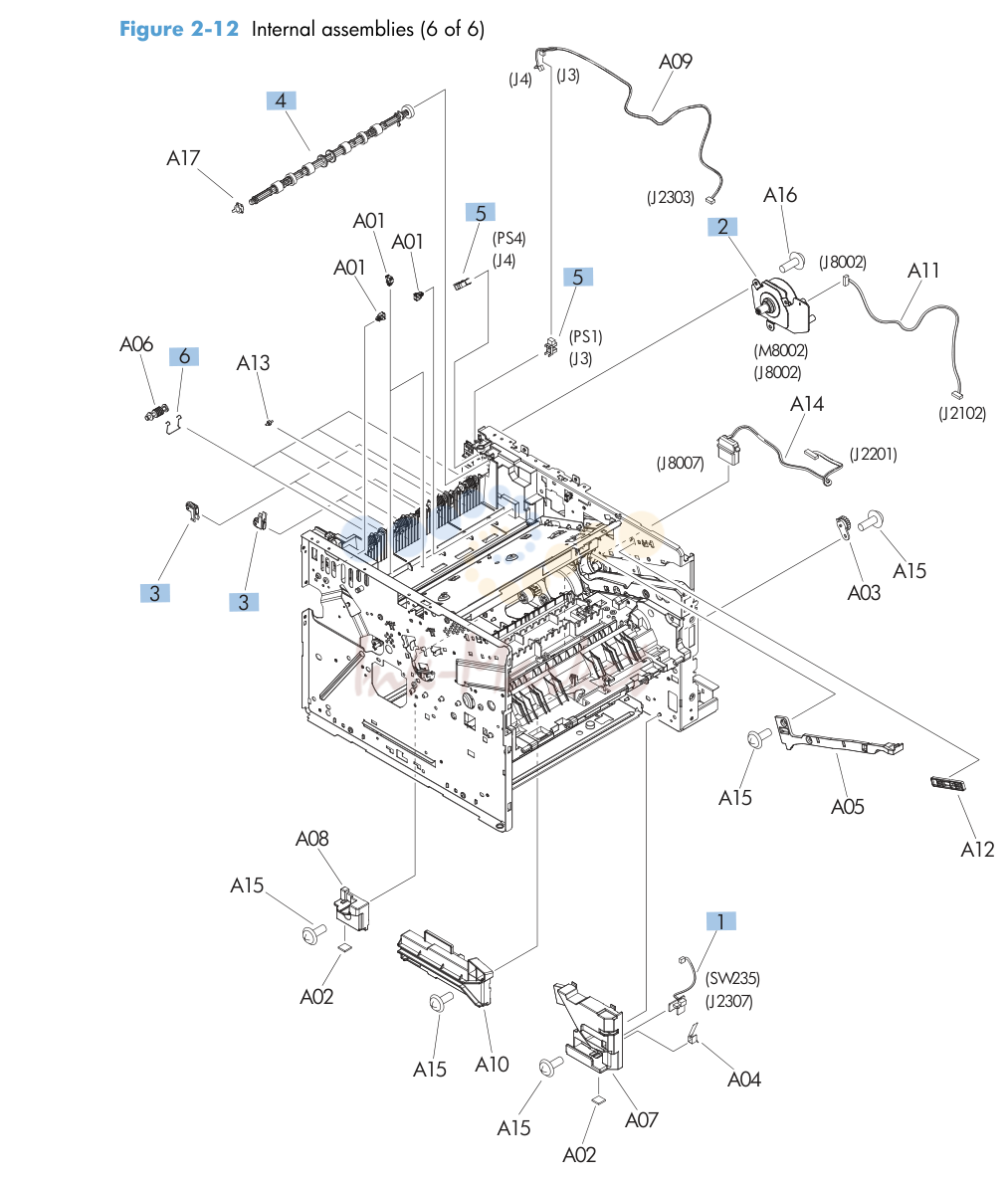 9. Internal assemblies (6 of 6)