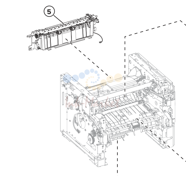 9. Assembly 9: Paper transport 2