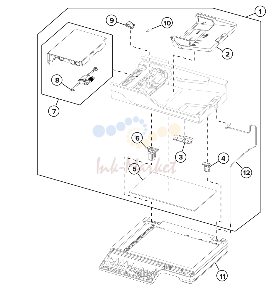 12. Assembly 12: Imaging (MX321, MX421, and MX521) 1