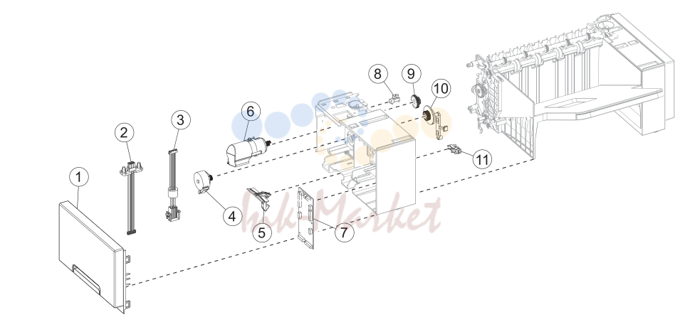 15. Assembly 16: Output expander option 1