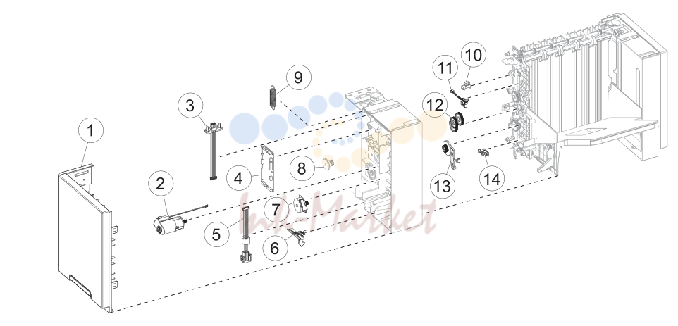 19. Assembly 20: High capacity output expander option 1