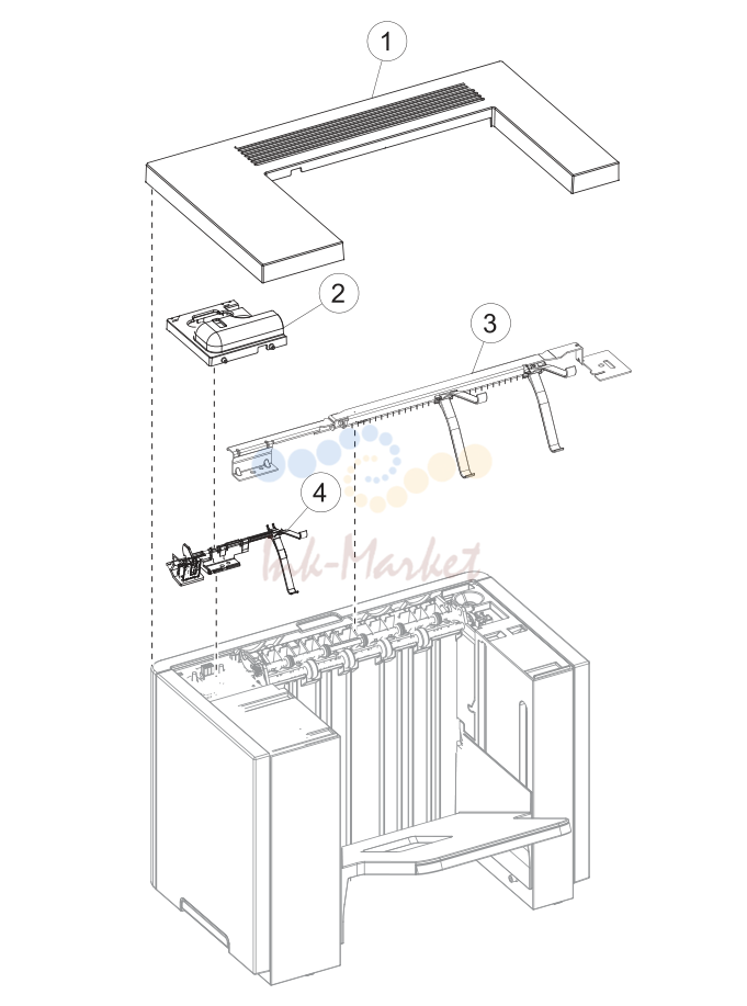 22. Assembly 23: High capacity output expander option 4