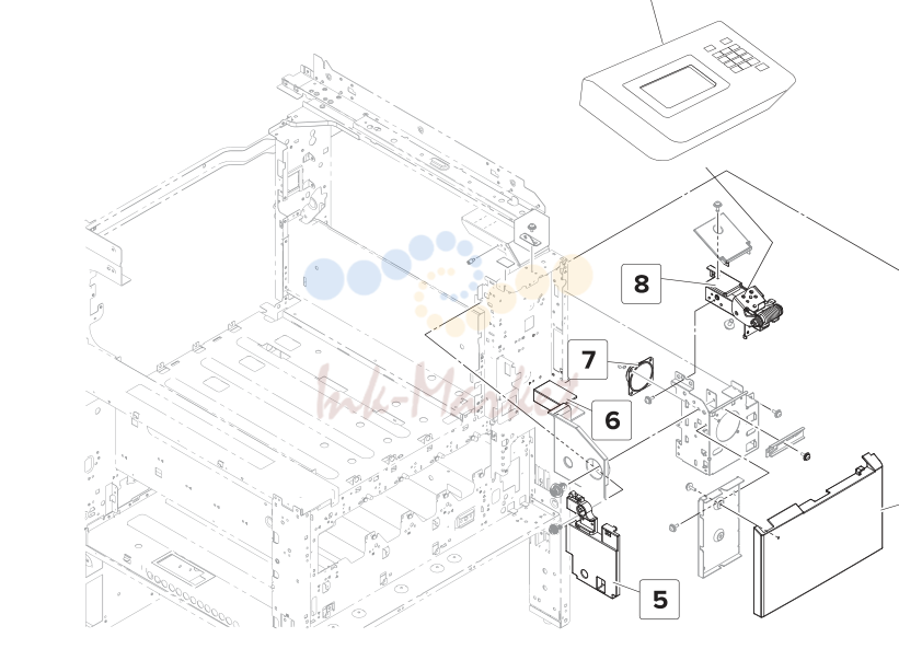 5. Assembly 5: Control panel