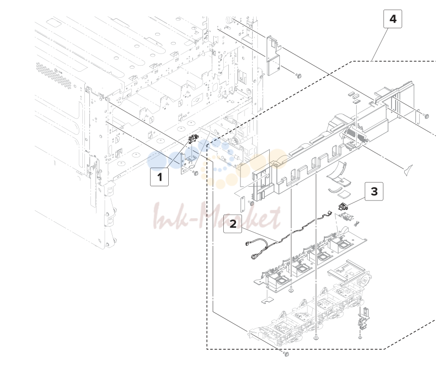 7. Assembly 7: Toner supply 1
