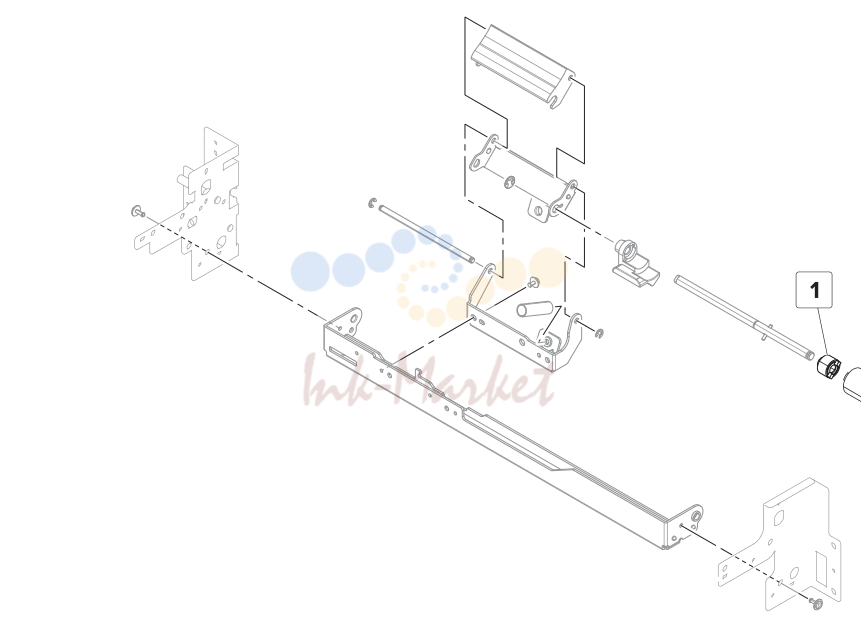 57. Assembly 70: 2500-sheet tray paper pick 3