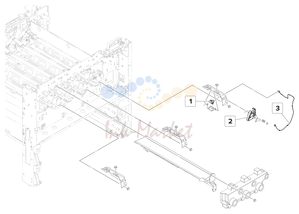 10. Assembly 11: Photoconductor lock