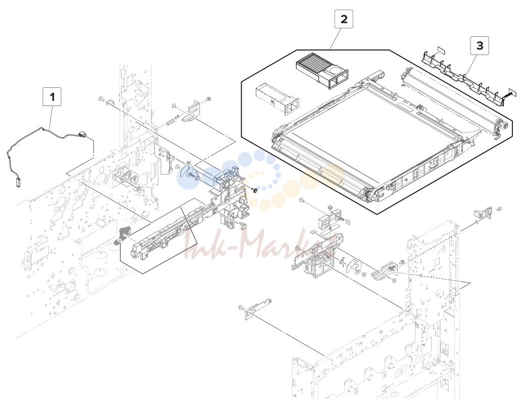 11. Assembly 12: Transfer belt