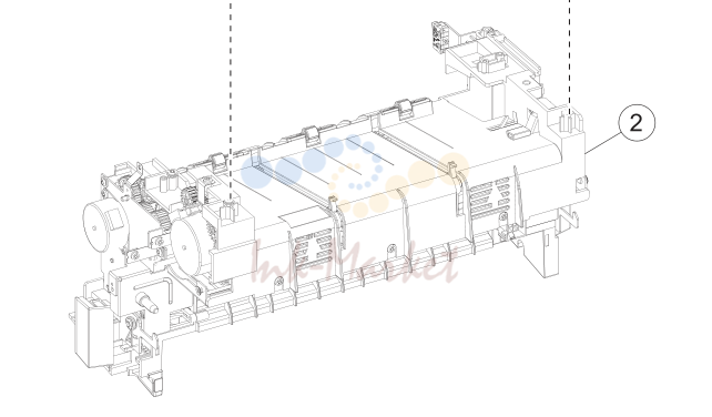 10. Assembly 12: Staple finisher exit assembly