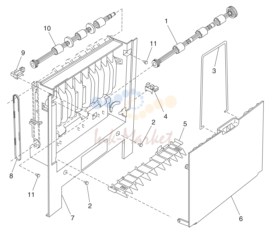 5. Assembly 6: Paper Feed - Output