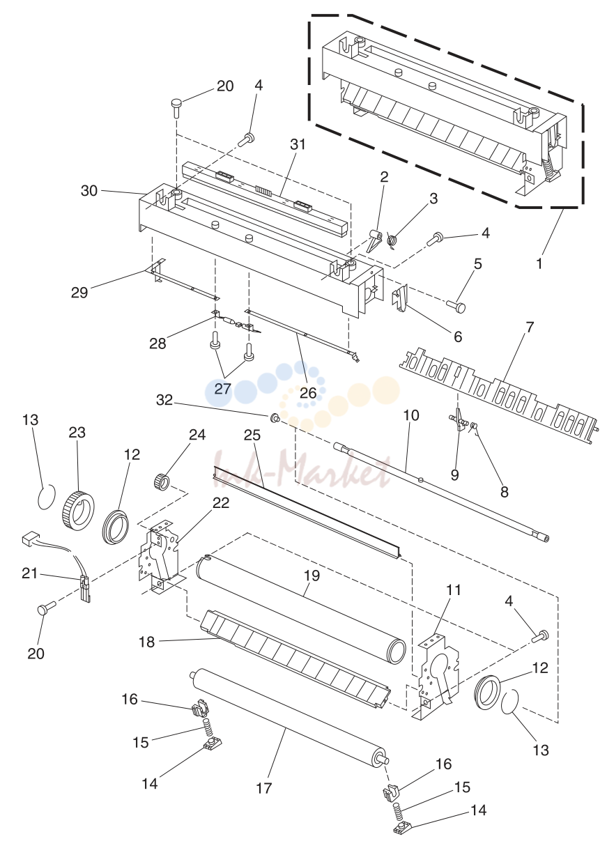 8. Assembly 9: Fuser (continued)