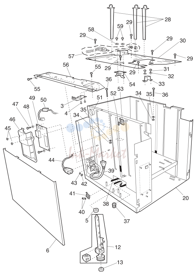38. Assembly 20: High-Capacity Feeder (continued)