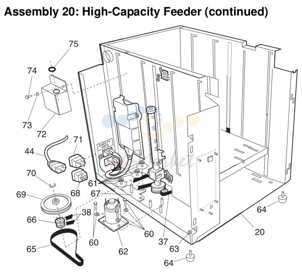 39. Assembly 20: High-Capacity Feeder (continued)