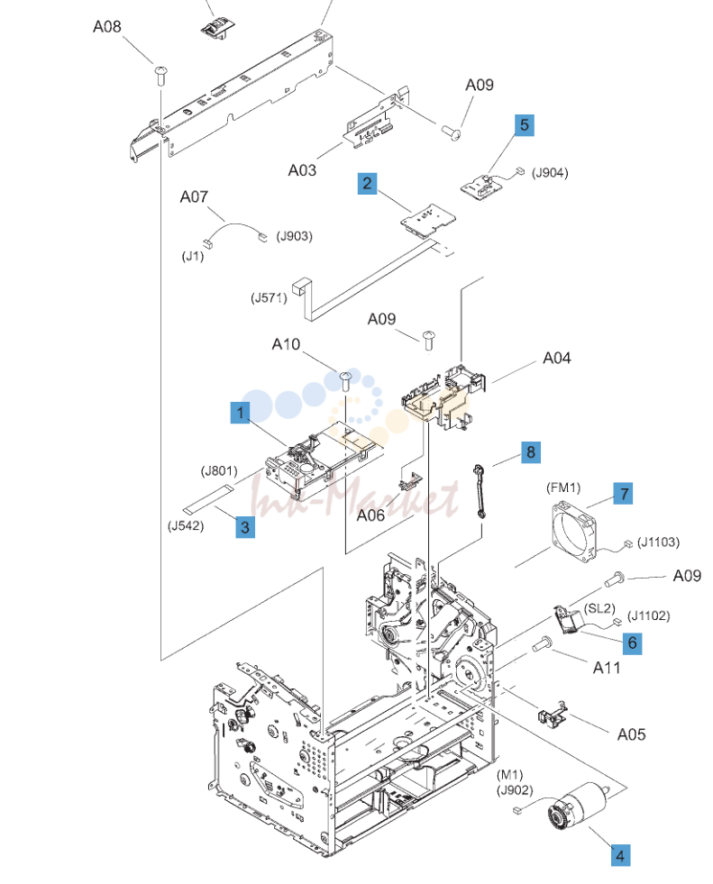 6. Internal assemblies (3 of 3)