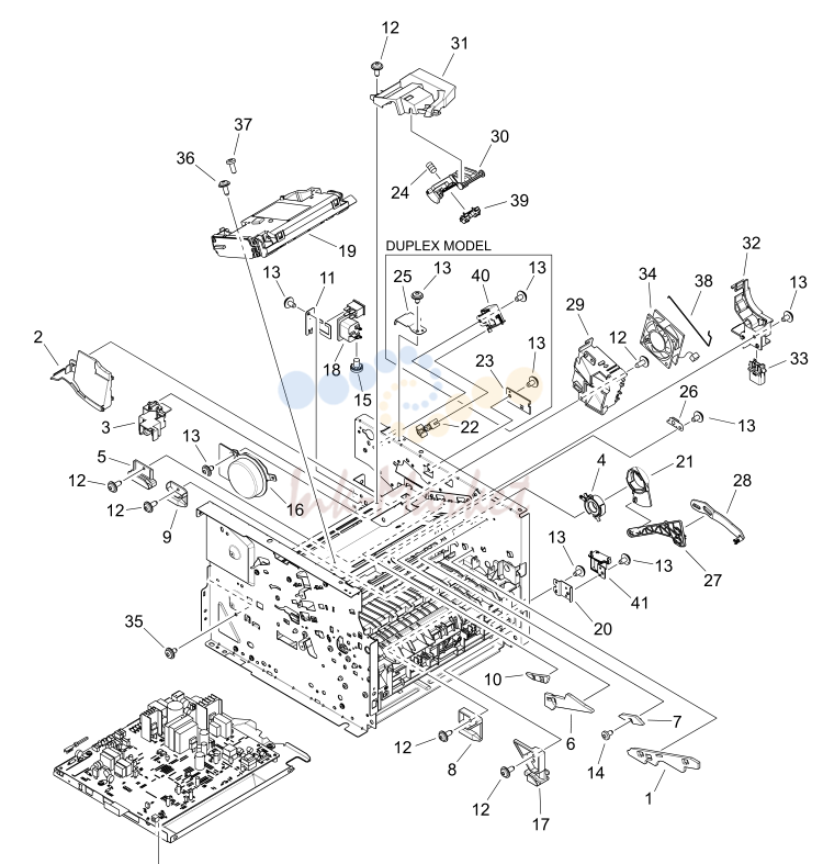 4. Figure 8-6 Internal components (2 of 4)