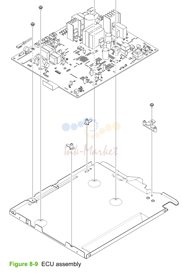 7. Figure 8-9 ECU assembly