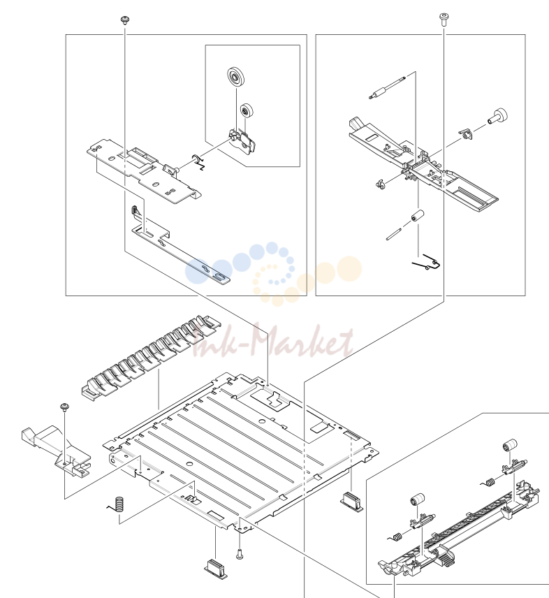 9. Figure 8-15 Duplexing assembly