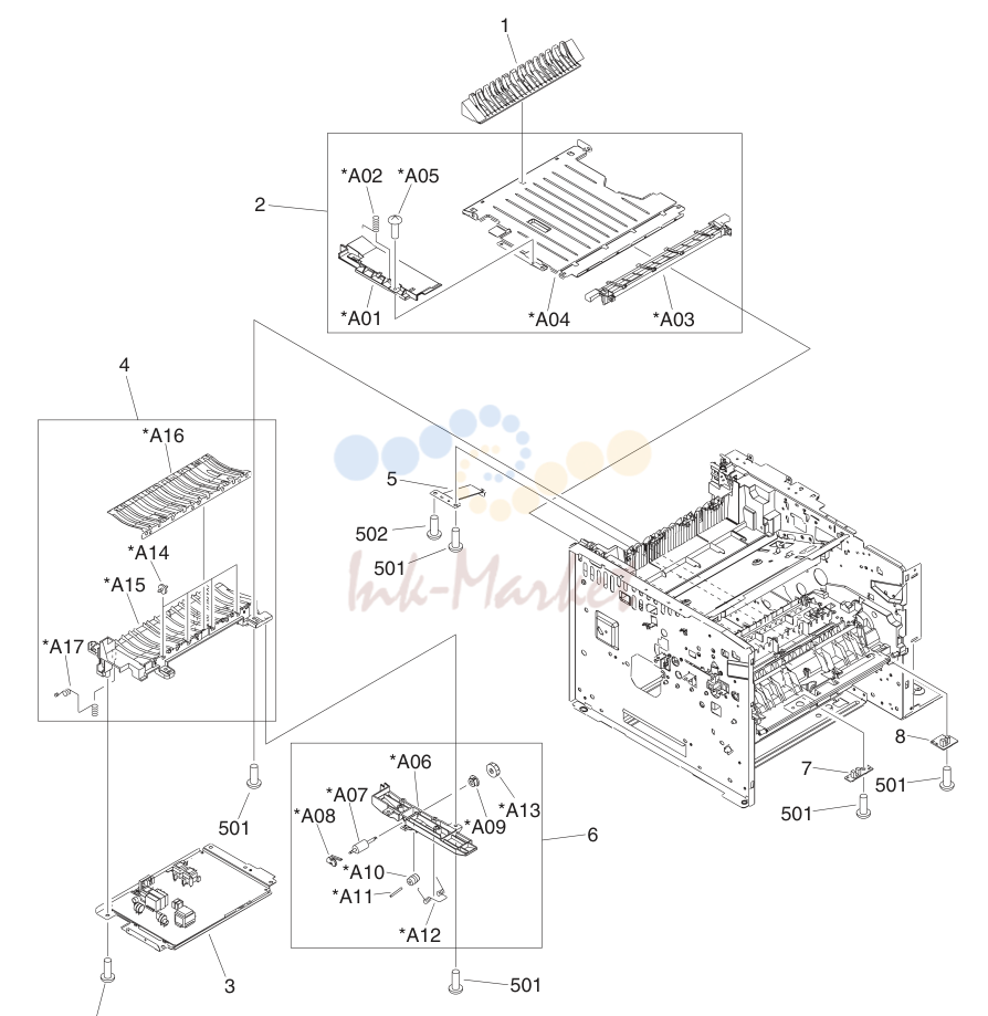 5. Figure 7-5 Internal components (4 of 6)