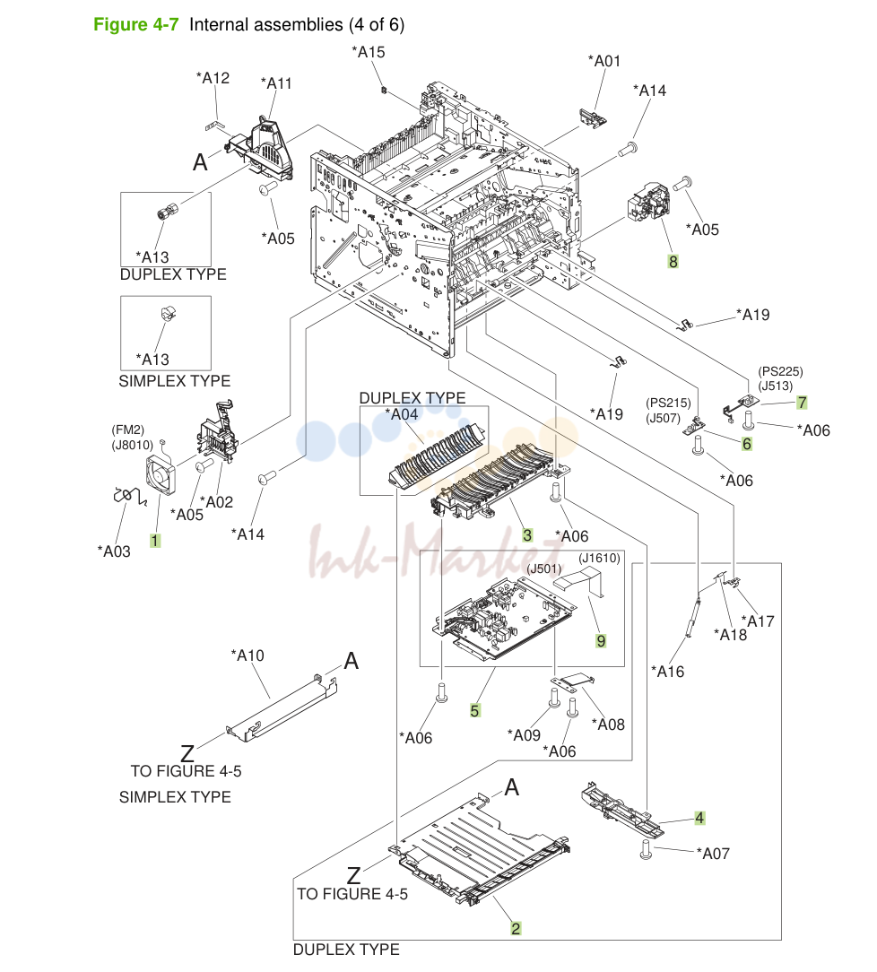 5. Internal assemblies (4 of 6)