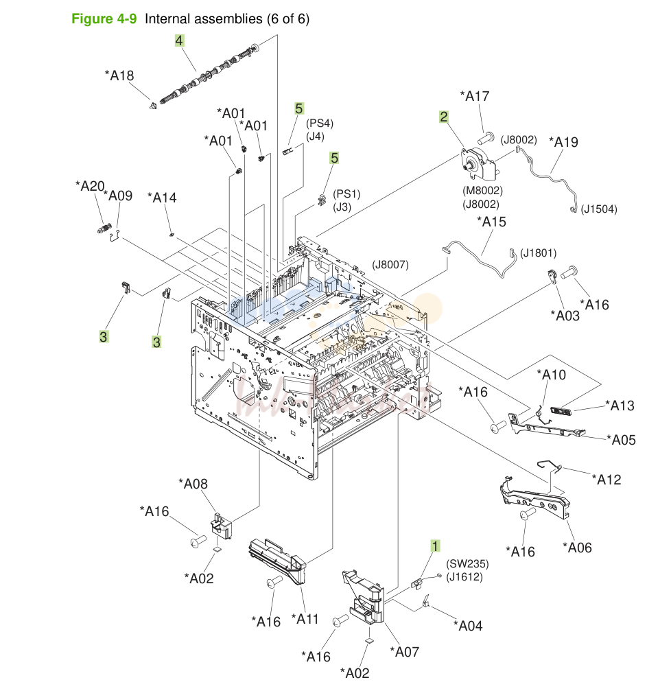 7. Internal assemblies (6 of 6)