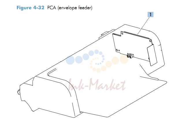 PCA Envelop Feeder M601 M602 M603 HP Laser Printer Diagrams