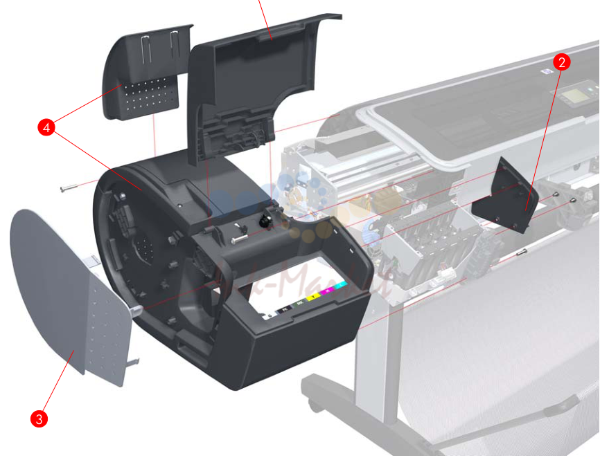 6. Parts and Diagrams - Left Cover