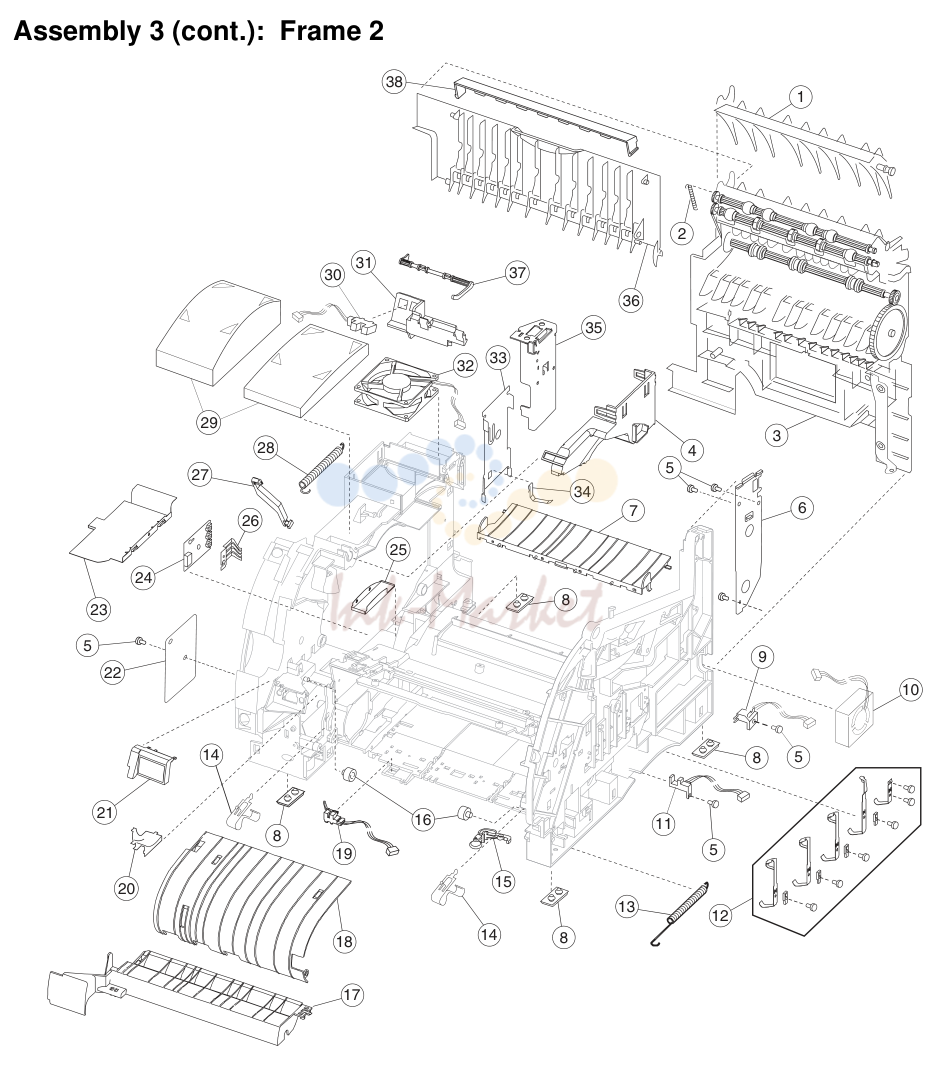 4. Assembly 3 (cont.): Frame 2