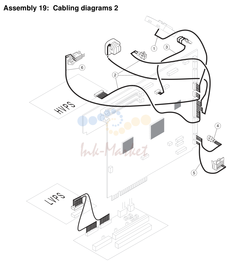 16. Assembly 19: Cabling diagrams 2