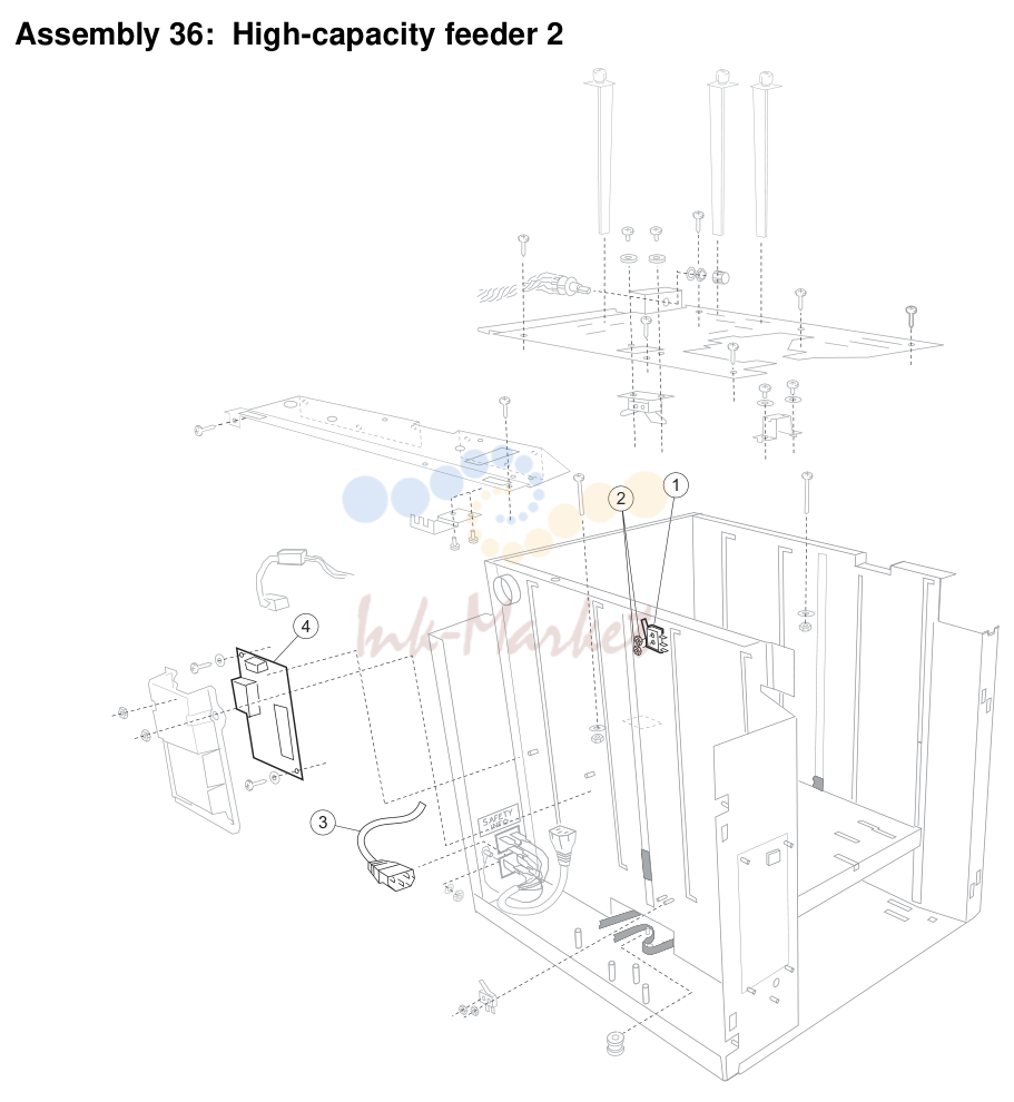 22. Assembly 36: High-capacity feeder 2