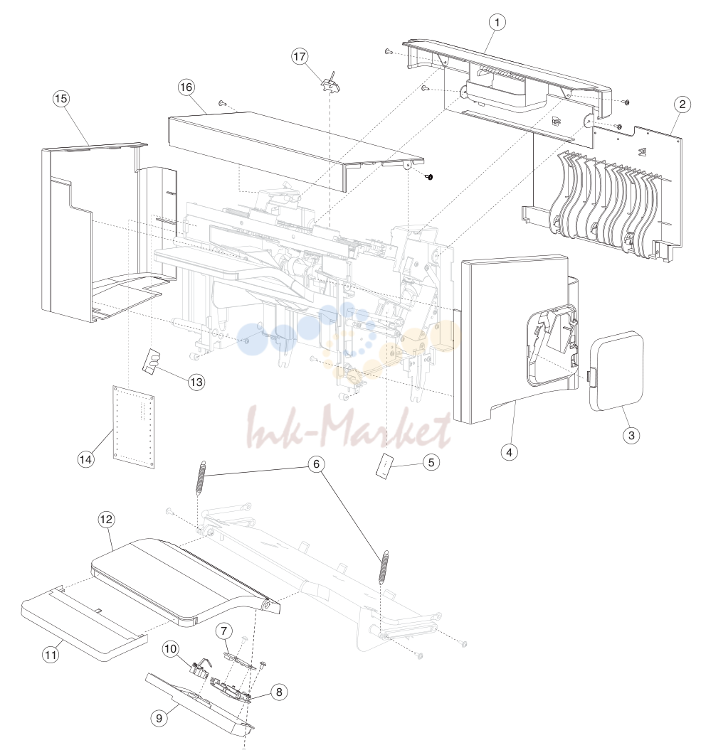 13. Assembly 14: SFP stapler assembly #2