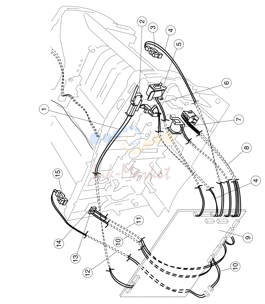 5. Assembly 4 (cont.): Electronics and cables