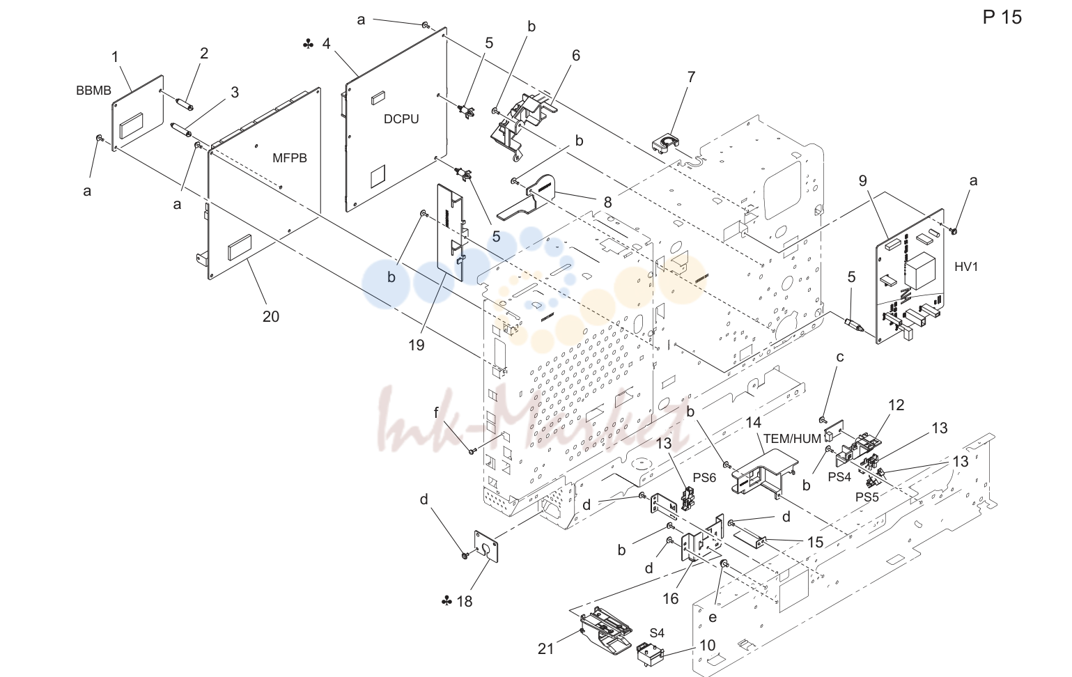 Electrical components (P15)