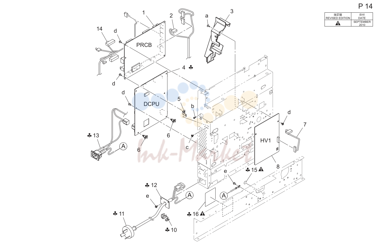 Electrical components (P14)
