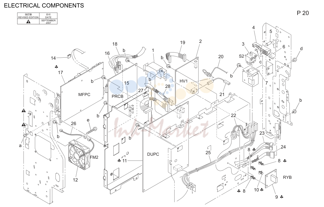 Electrical components (P20)