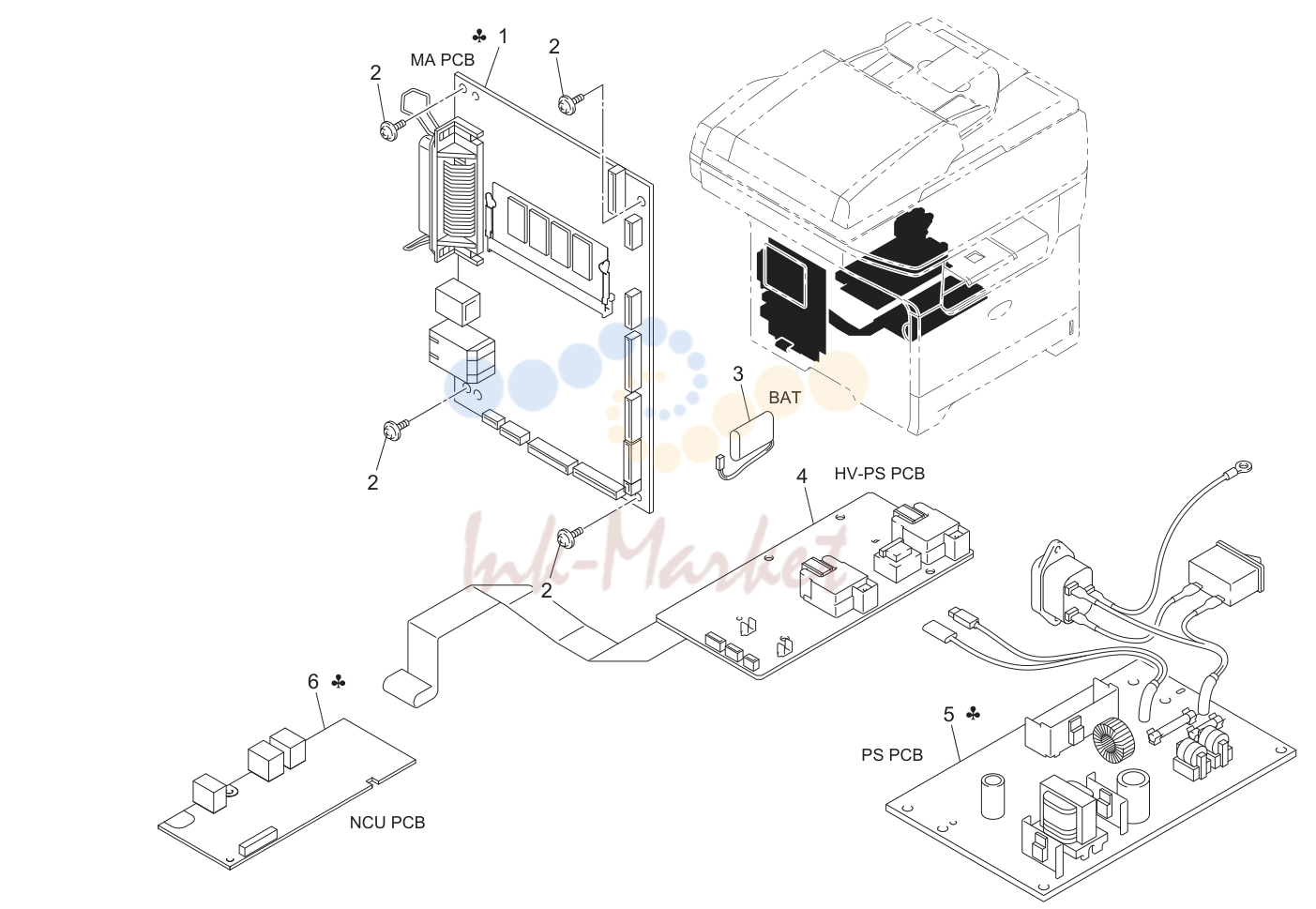 Electrical components (P16)