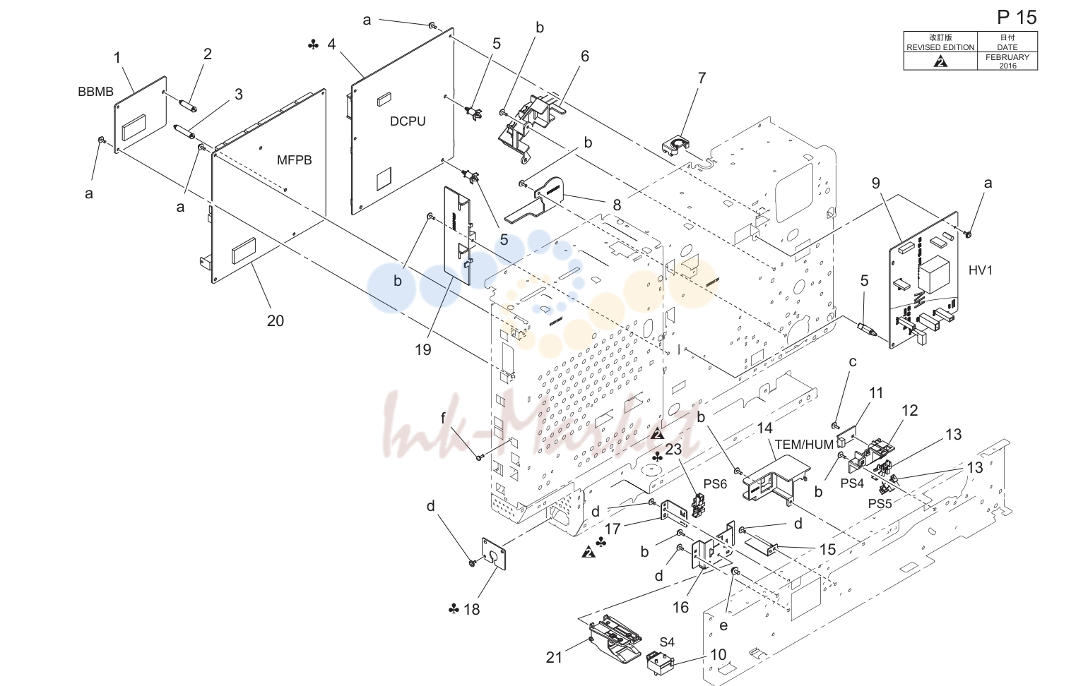 Electrical components (P15)