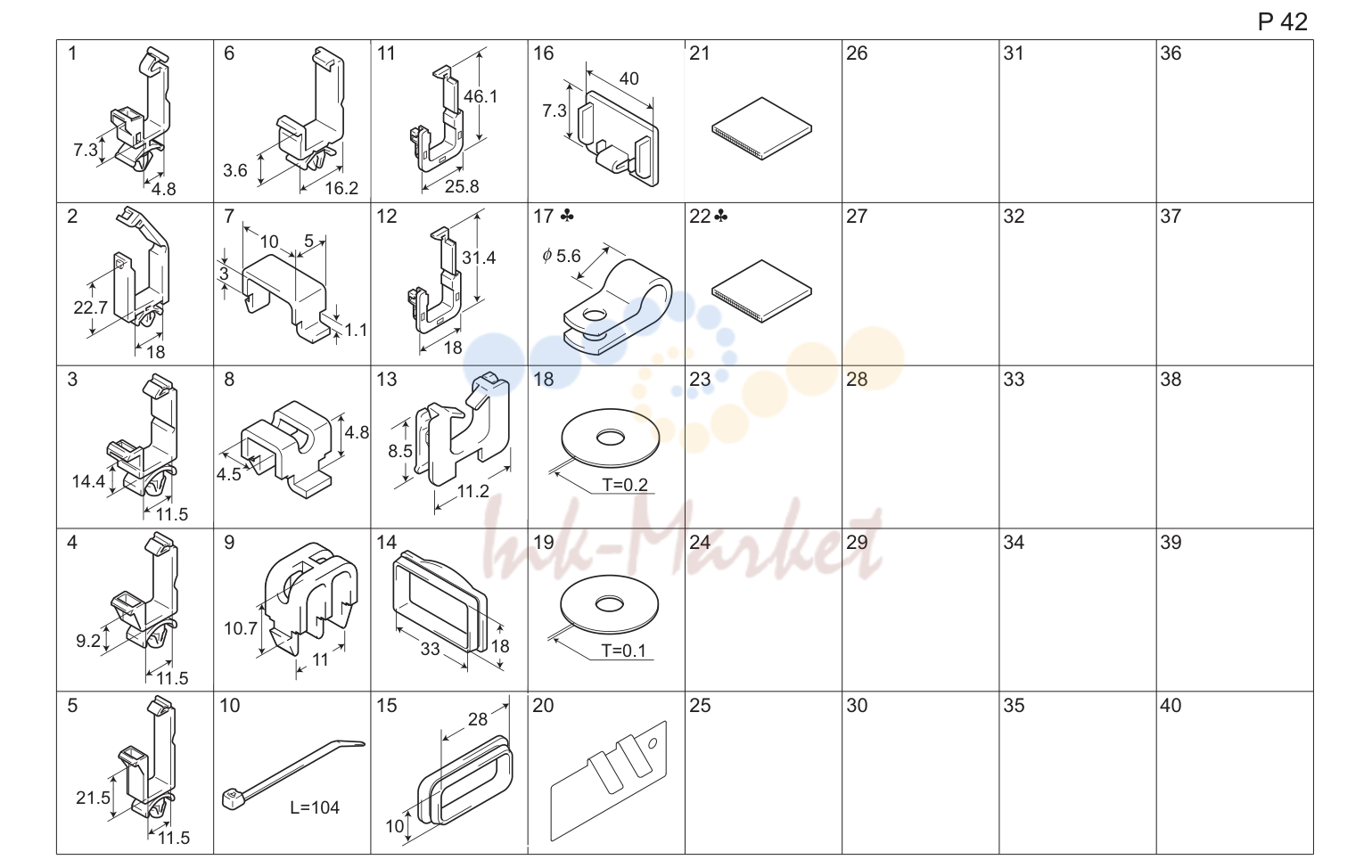 Wiring accessories and jigs