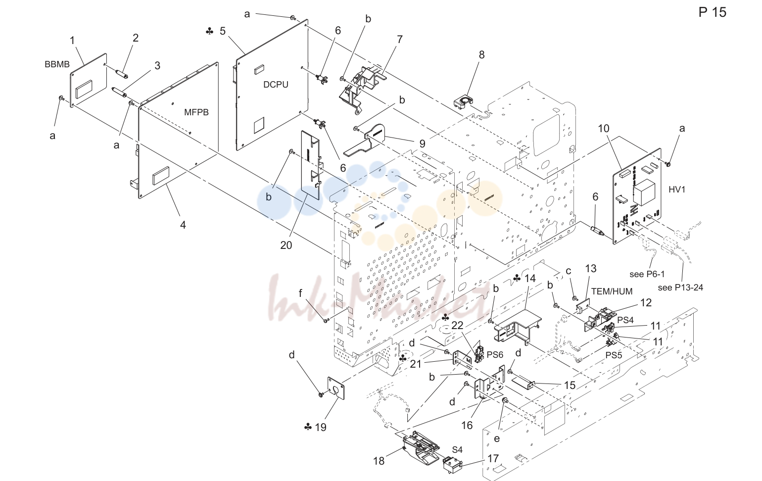 Electrical components (P15)