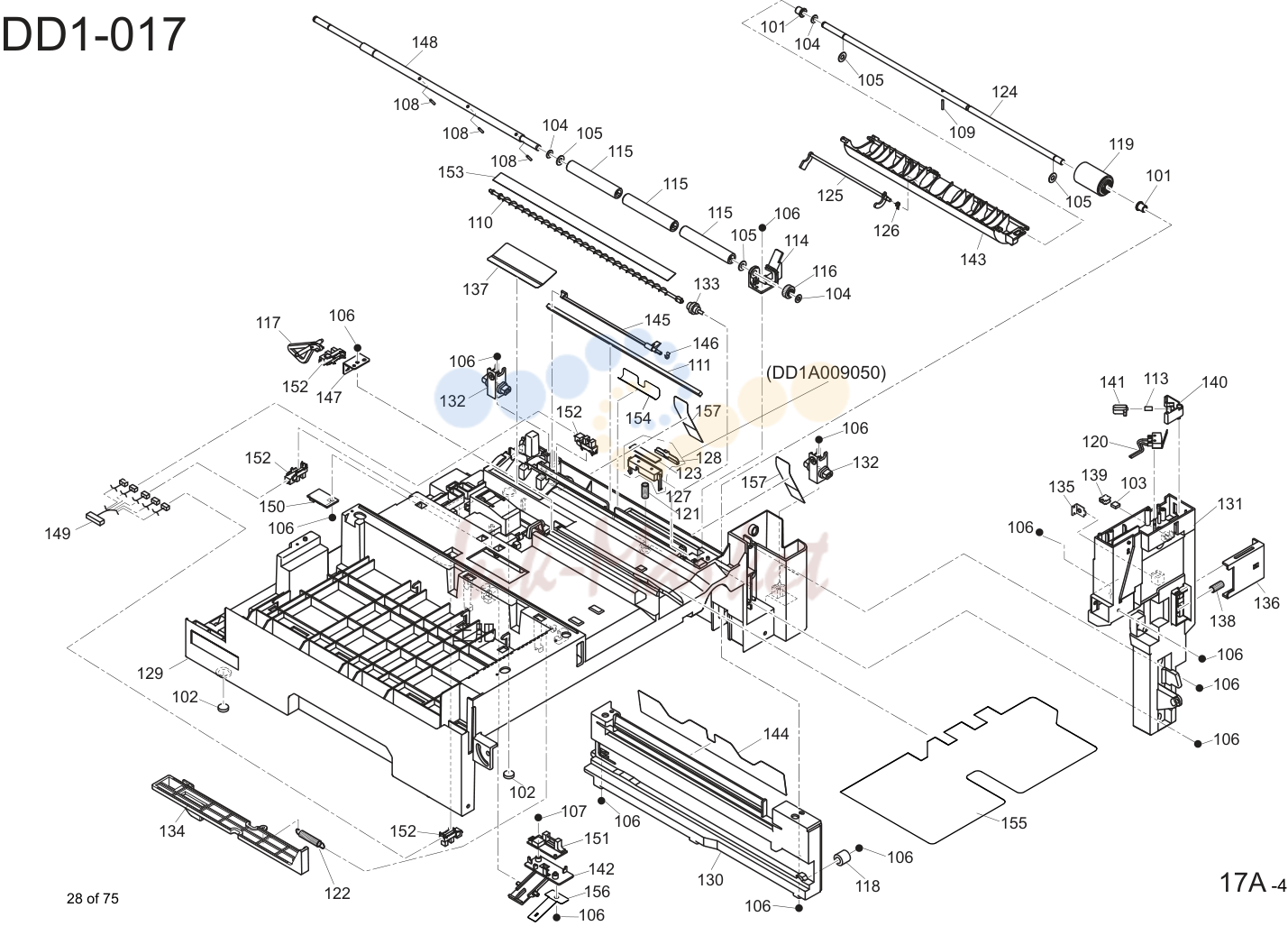 Printer chassis 1
