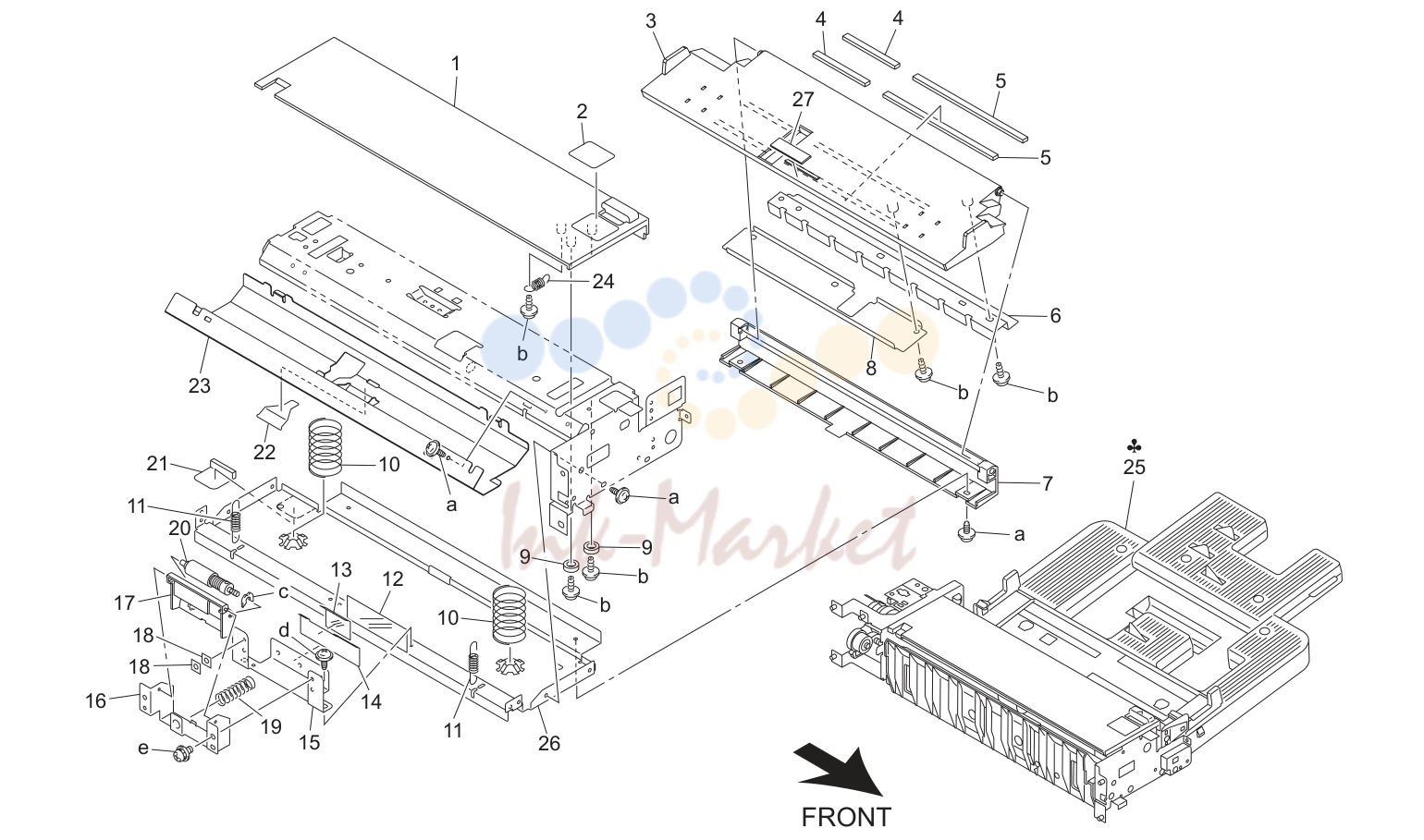 Manual feed узел (P33)