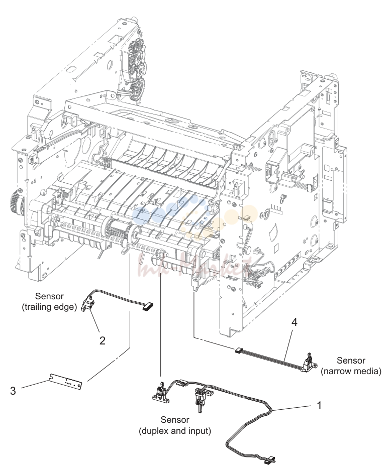 Electrical components секция (P6)