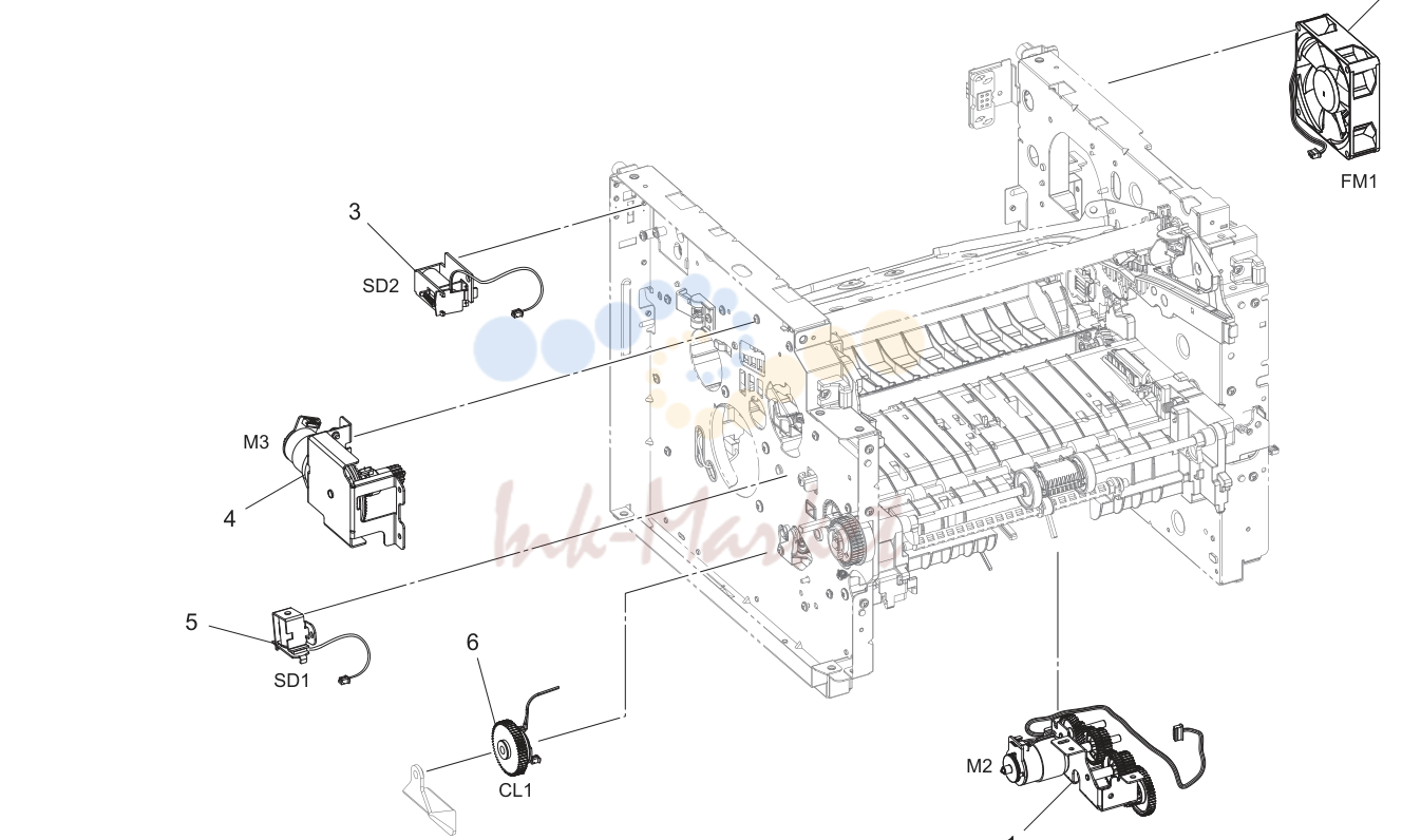 Electrical components секция (P4)