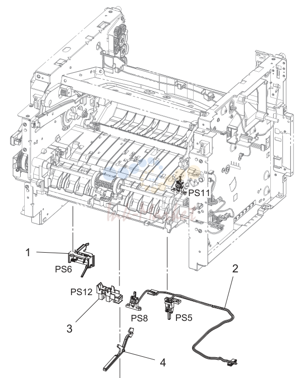 Electrical components секция (P6)