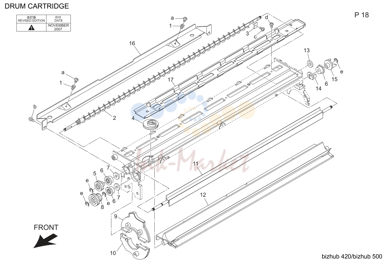 Барабан cartridge (P18)