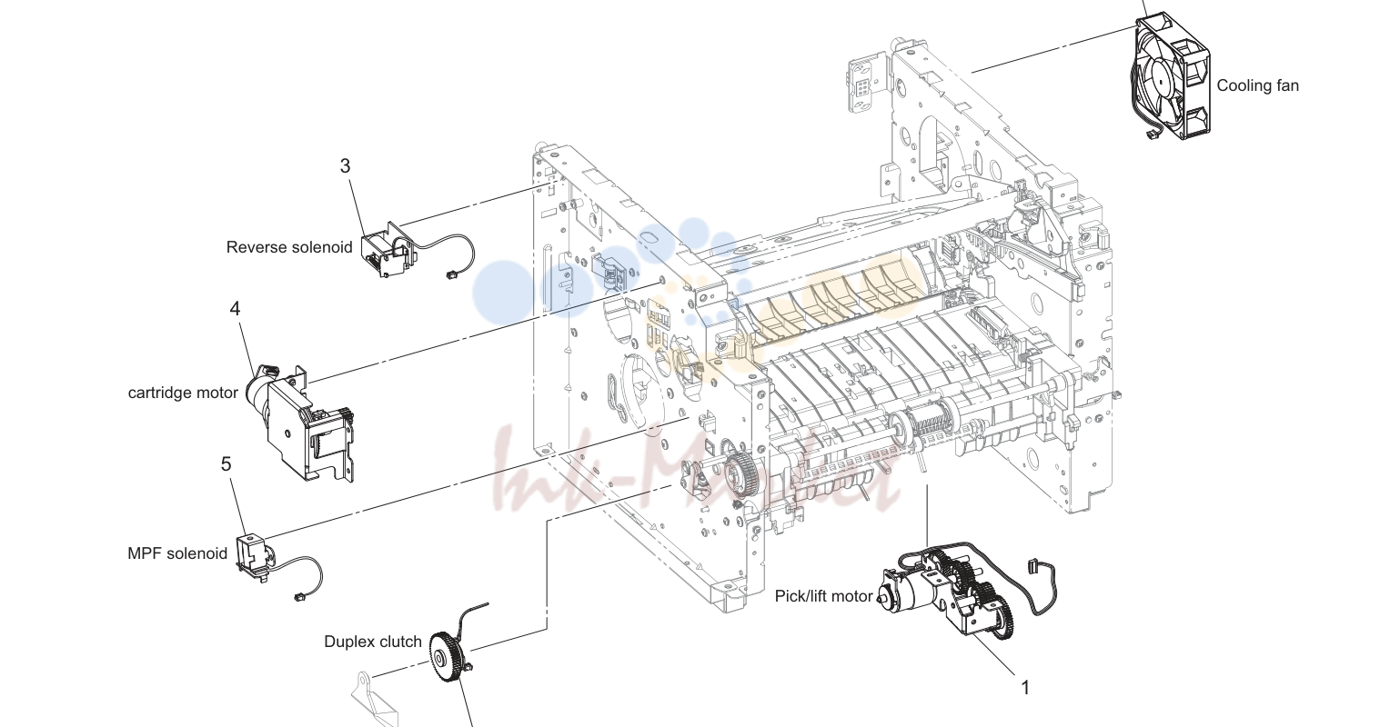 Electrical components секция (P4)