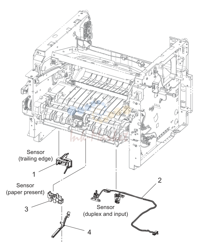 Electrical components секция (P6)